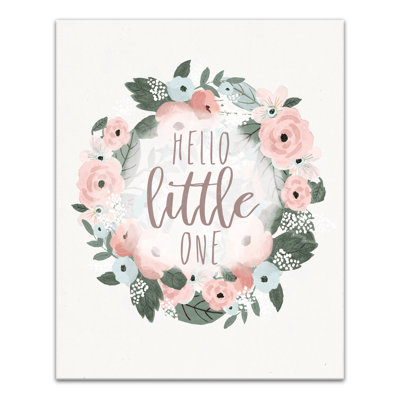 Art sur toile hello little one Blankenship
