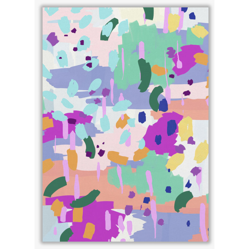 Oil Abstract I - Print, No Frame, 30 cm H x 21 cm W x 1 cm D