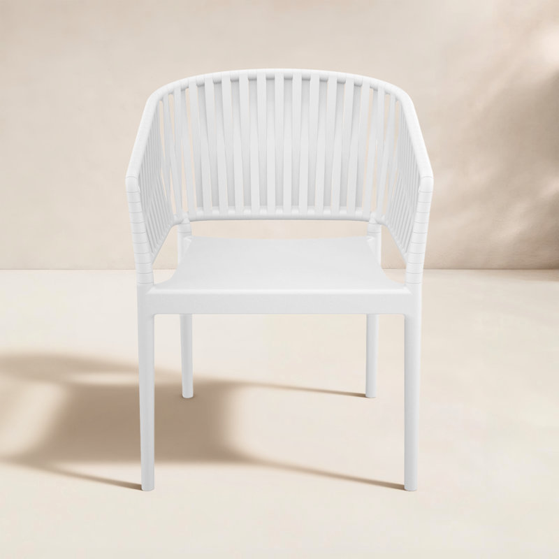 Chaise de salle à manger Newport, Blanc
