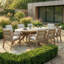 Andranik 8 - Person Patio Dining Set with Oval Table