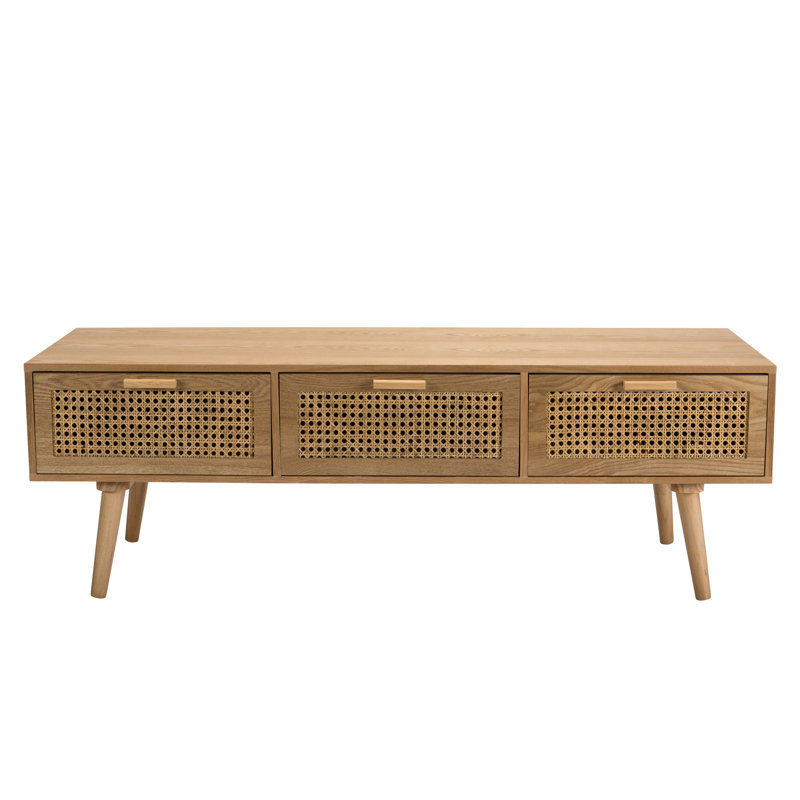 Chattooga Unfinished TV Stand for TVs up to 50", Oak