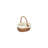 Oval Wicker Shopping Basket with Lining