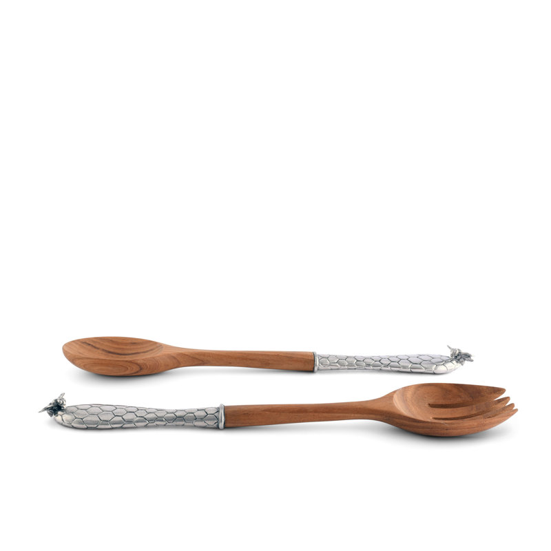 Arche Of Bees Salad Servers
