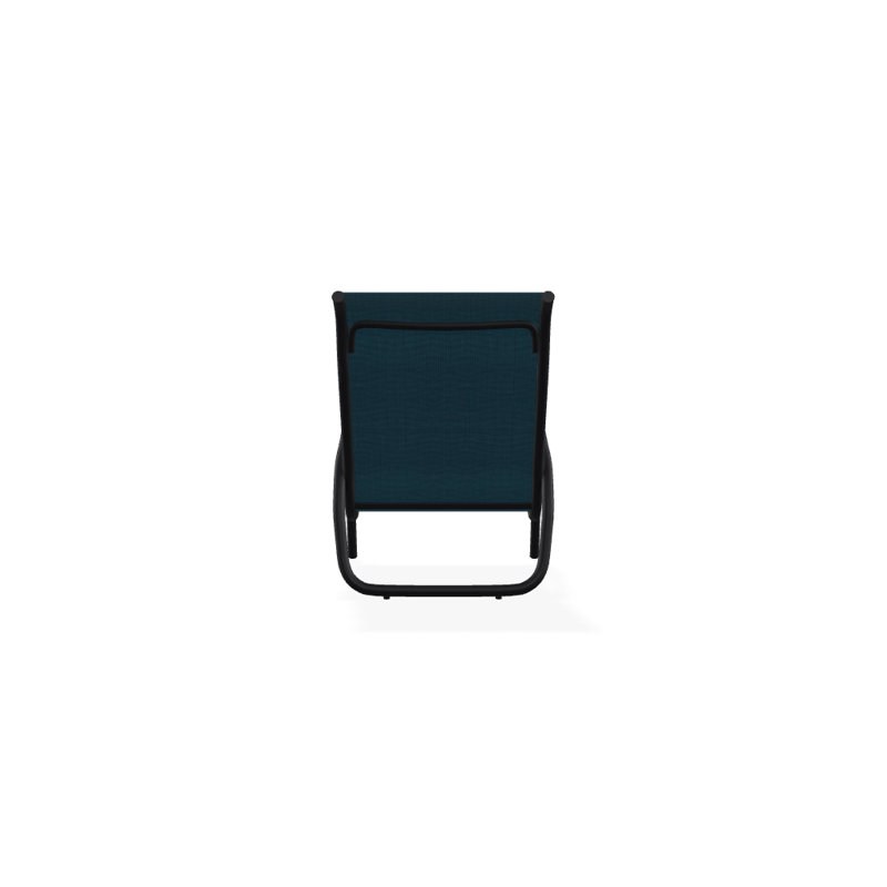 Beach Chair, Textured Black, Teal Sunbrella®