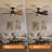42'' Ceiling Fan With LED Lights for  Medium Rooms (Set of 2)-1120969135