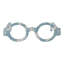 Objets décoratifs en pierre en forme de lunettes avec motif sculptural-1116748356