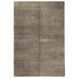 Hand Knotted Wool Area Rug in Gray
