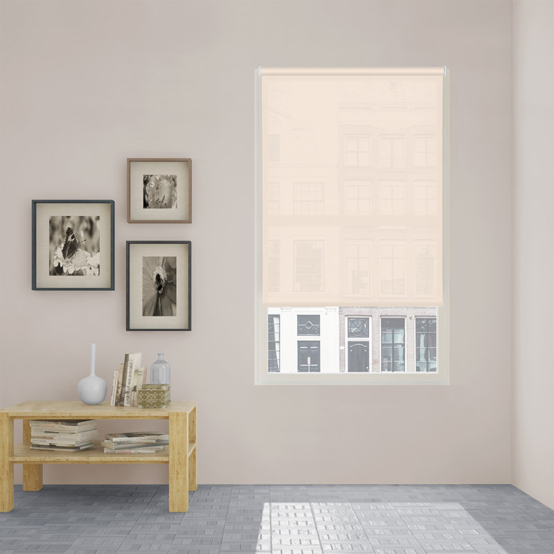 Sheer Roller shade, 190cm L x 150cm W, Beige
