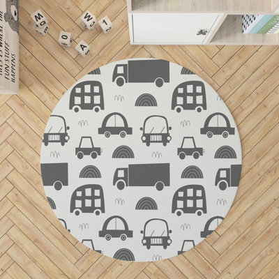 Tapis de jeu trafic pour enfants