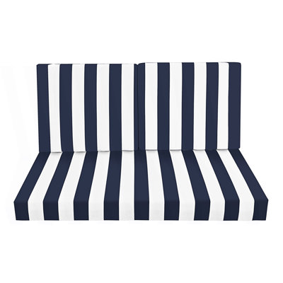 Outdoor Deep Seat Cushions For Patio Furniture, Replacement Patio Chair Cushions