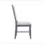 Ensemble de 2 chaises de salle à manger rembourrées en lin
