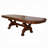 9-piece Luxurious Formal Dining Table Set Kitchen Furniture Set Include 1 Extendable Dining Table, 6 Side Chairs And 2 Arm Chairs, Set For 8 Persons