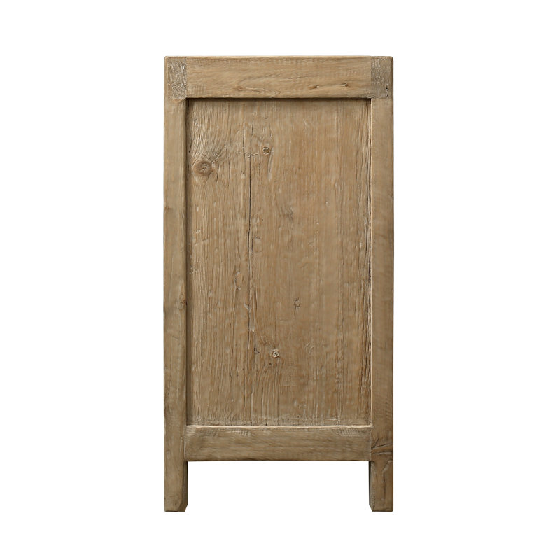 93'' W Solid Wood Sideboard, Natural