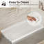 Base de douche 60 po x 60 po à simple seuil et drain à gauche avec surface solide et texture antidérapante-132804365-132804369