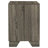 Wright 2-Drawer Nightstand Bedside Table Brown Oak