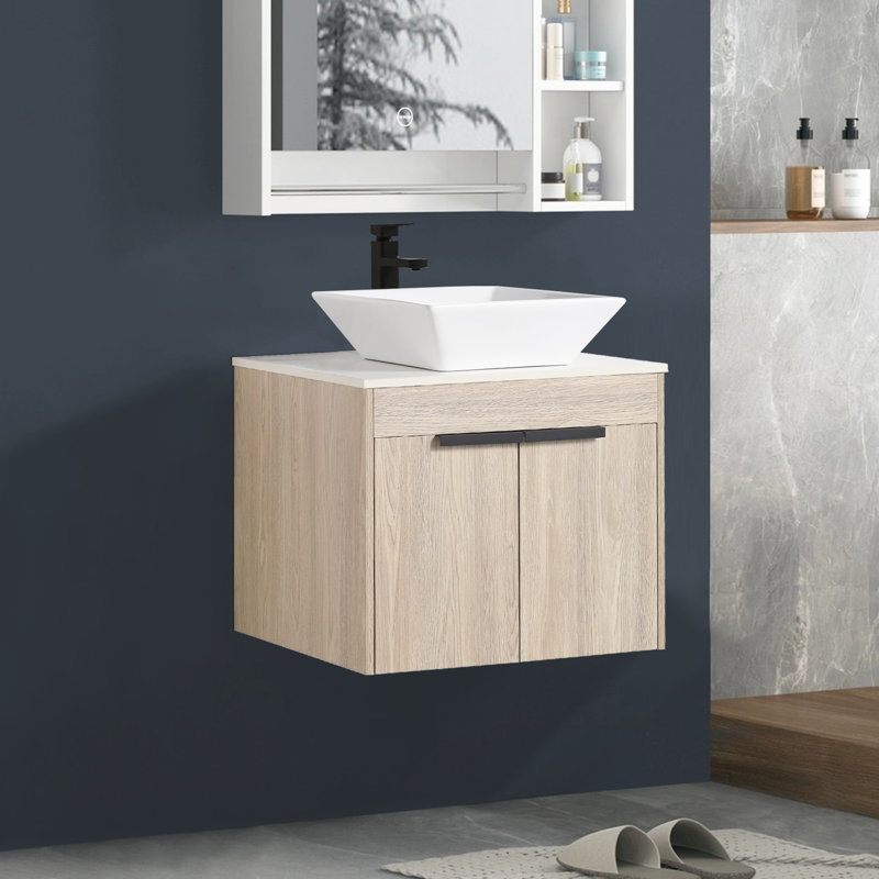  Meuble-lavabo mural avec lavabo, 24"