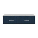 Gemelli 48" W x 12" H x 22" D Wall Mounted Bathroom Cabinet