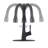 Single Handle Pull Down Kitchen Sink Faucet Matte Black-117581119