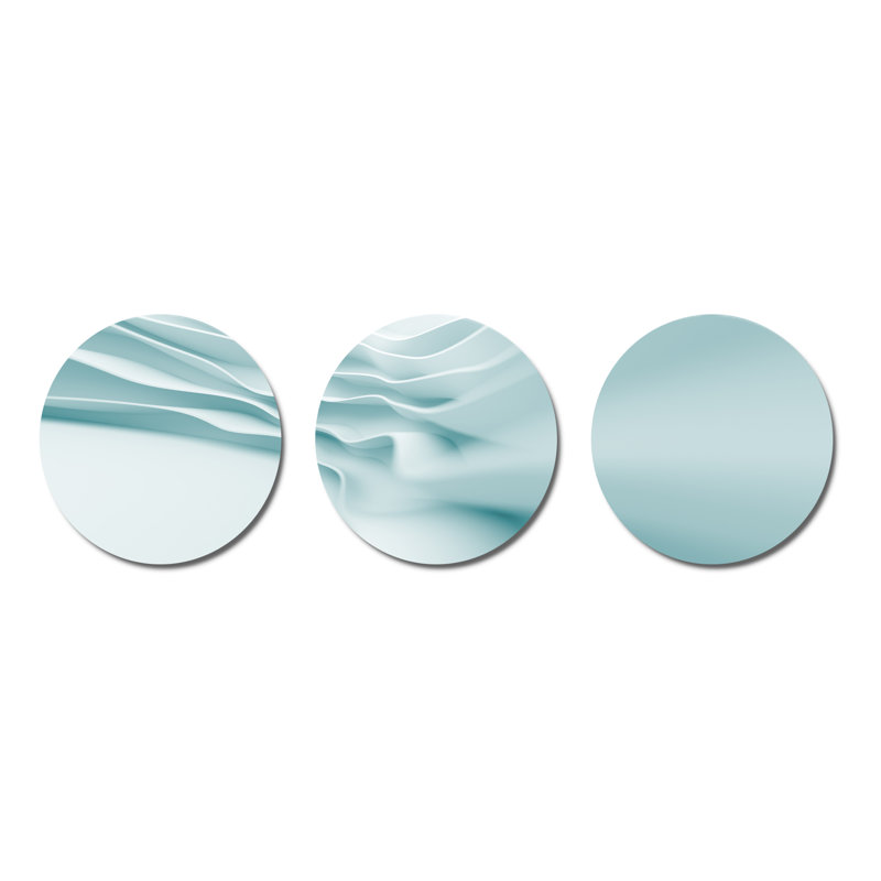 Abstract Wall Decor on Metal