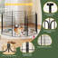 Size Panel Metal Exercise Pen With Door-119323163