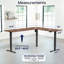 Bureau debout d'angle électrique VIVO-94094793-102441339