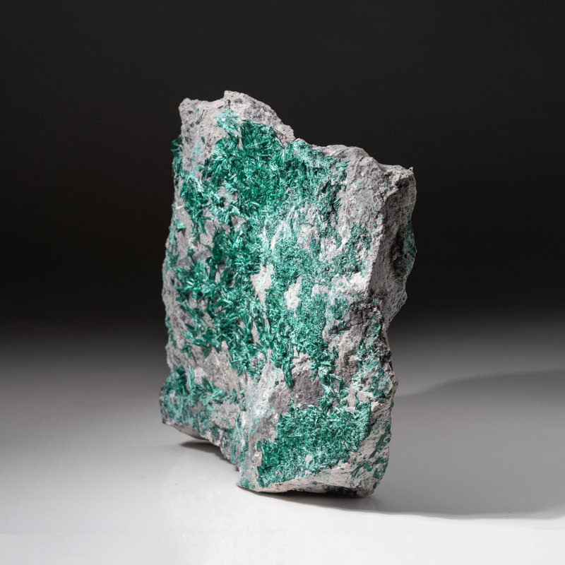 Genuine Brochantite Cluster