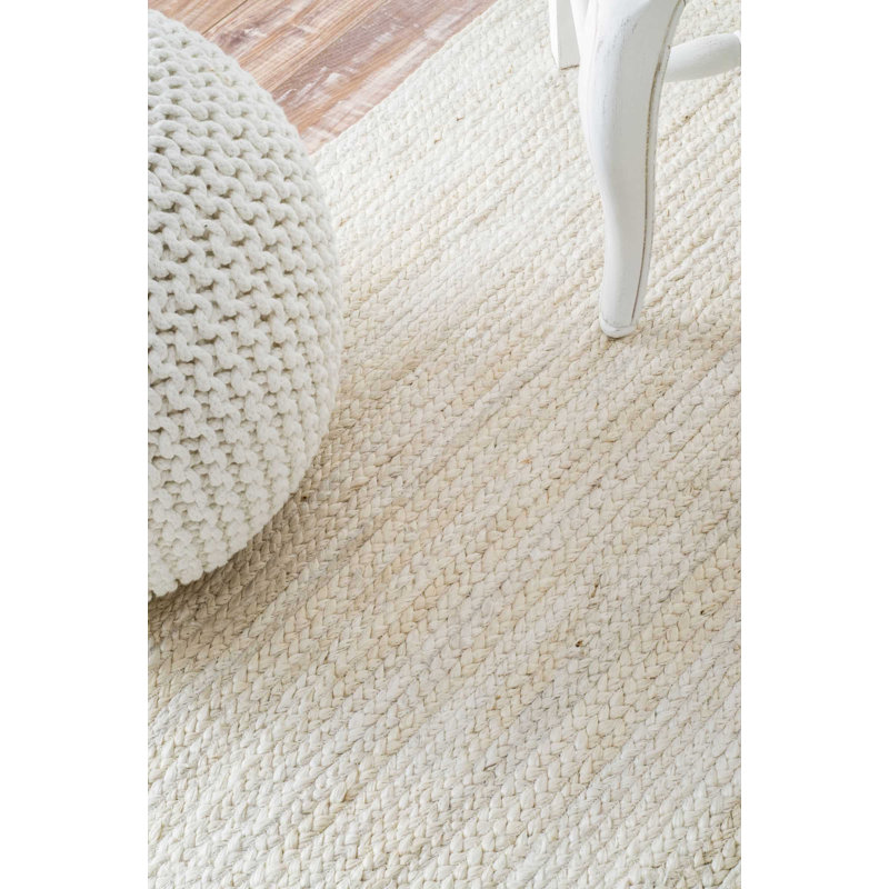 Margot Jute / Sisal Hand Woven Area Rug, Oval 152 x 244cm