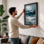 Tempestuous Seas Coastal - Framed Print-647781408-647781436