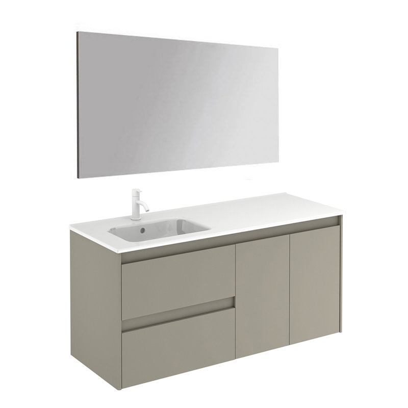 Ambra 47.5'' W Single Vanity, Matte Sand