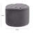 Alvin Velvet Ottoman-911821854