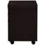 Cappuccino 3 Office Rack Shelf - Maximize Storage Efficiency File Cabinet For Spacious With Elegant Finish