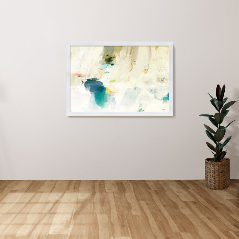 Subtlety I - Peinture, Blanc, H 21,5 po x l 27,5 po x P 0,75 po