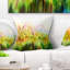 Coussin décoratif imprimé de fleurs et fleurs blanches Cosmos-1008462838