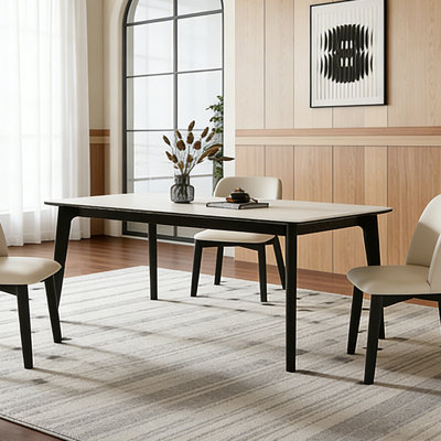 Modern minimalist dining table