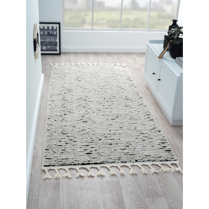 Spirit Tapis grey Rug, Rectangle 100 x 200cm