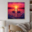 Cygnes amoureux, coucher de soleil romantique I-1587043780-1560040508