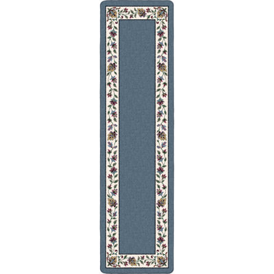 Tapis floral Alminus Symphony Lapis
