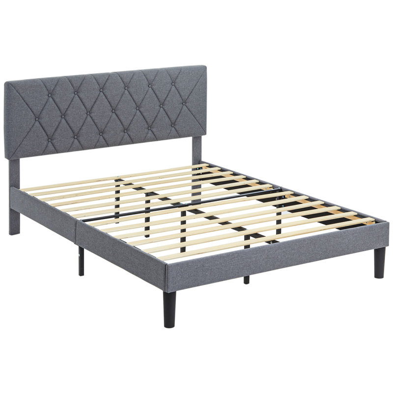 Tarryn Upholstered Storage Bed, Double (4'6")