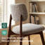Chaise d'appoint rembourrée en bois massif-128944795-128944801