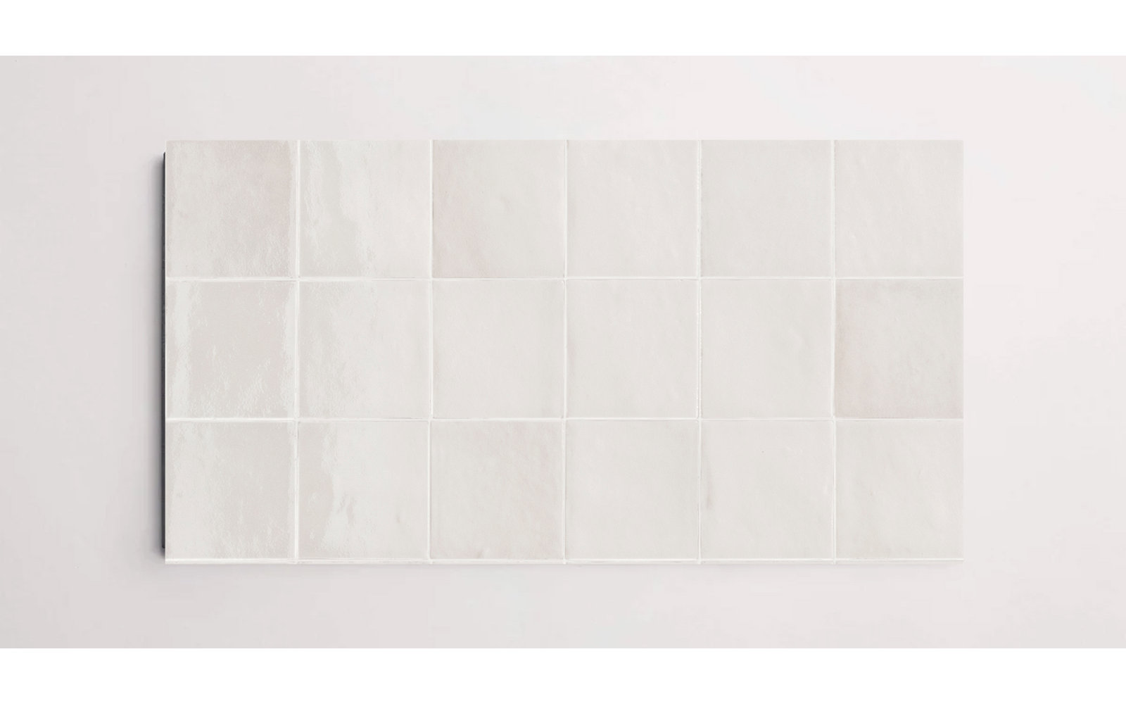 Greenwich 4" x 4" Glossy Tile, Bianco