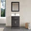  Ensemble de meuble-lavabo simple 24 "avec miroir-33561279