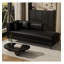 Modern luxury black bedroom lounge chair-1936935694