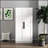 62.99In White Freestanding Kitchen Pantry Cabinet With Doors & Shelves, Multi-Functional Storage For Kitchen And Dining Room