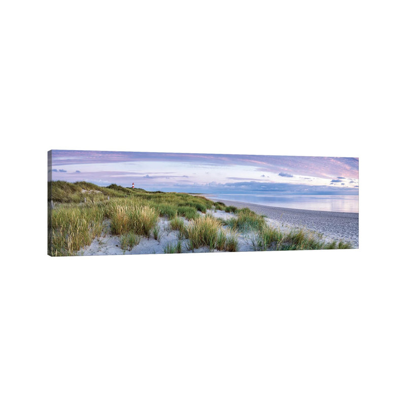 Dune Beach, Sylt, Schleswig-Holstein, Germany by Jan Becke - Wrapped Canvas Panoramic Print, 30.48cm H x 91.44cm W x 1.91 D