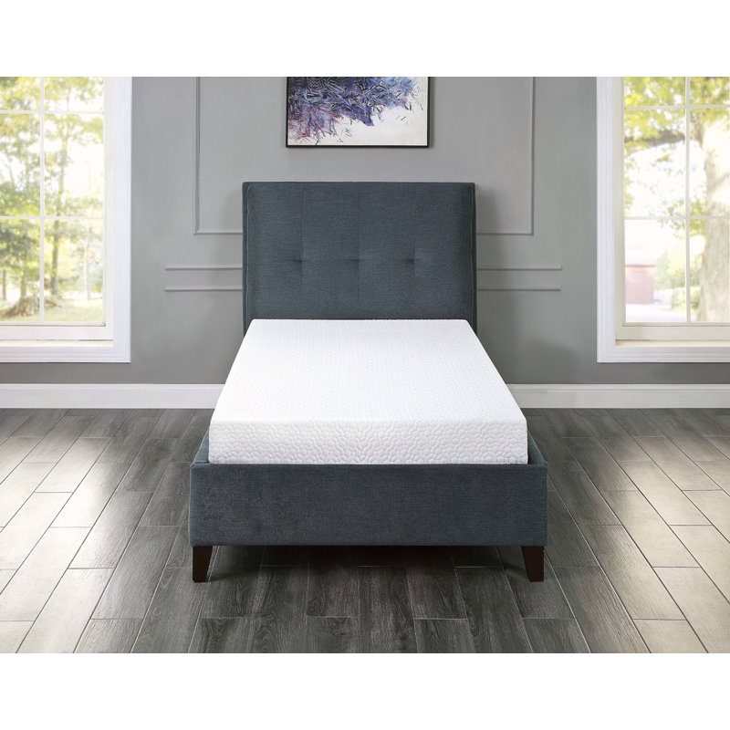 Bed Mattress Gel-Infused Memory Foam Mattress, Firm, Mattress In A Box, Twin