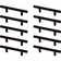 Solid Bar 3 in. (76 mm) Cabinet Drawer Bar Pulls (10-Pack)