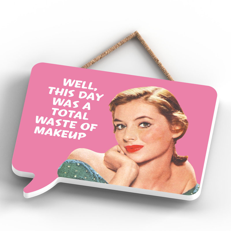 Pinup Well This Day - Print on MDF