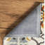 Tapis fabriqué à la main Equelle ivoire et gris-15631184