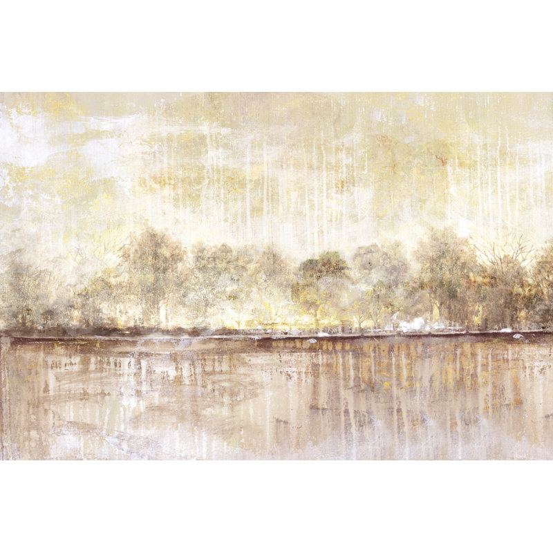 Horizontal Treescape - Wrapped Canvas Print, 46cm H x 30cm W x 3.8cm D