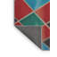 Tapis décoratif géométrique rouge Ryckman-543776111